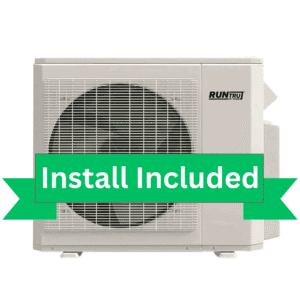 RunTru 1.5 Ton Multi Zone Ductless Heat Pump