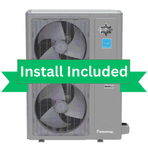 KingHome KU60UHO 4–5 Ton Ducted Inverter Heat Pump System