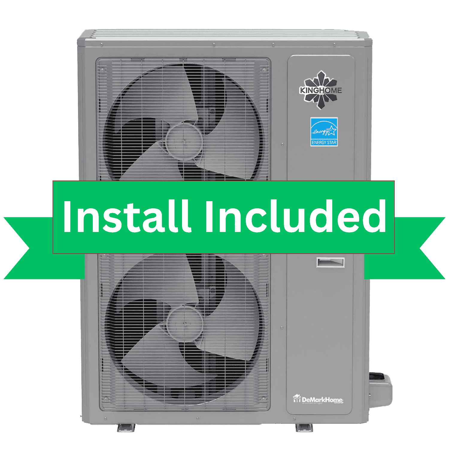 KingHome KU60UHO 4–5 Ton Ducted Inverter Heat Pump System