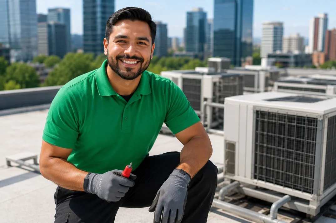 Jimmy HVAC senior technician